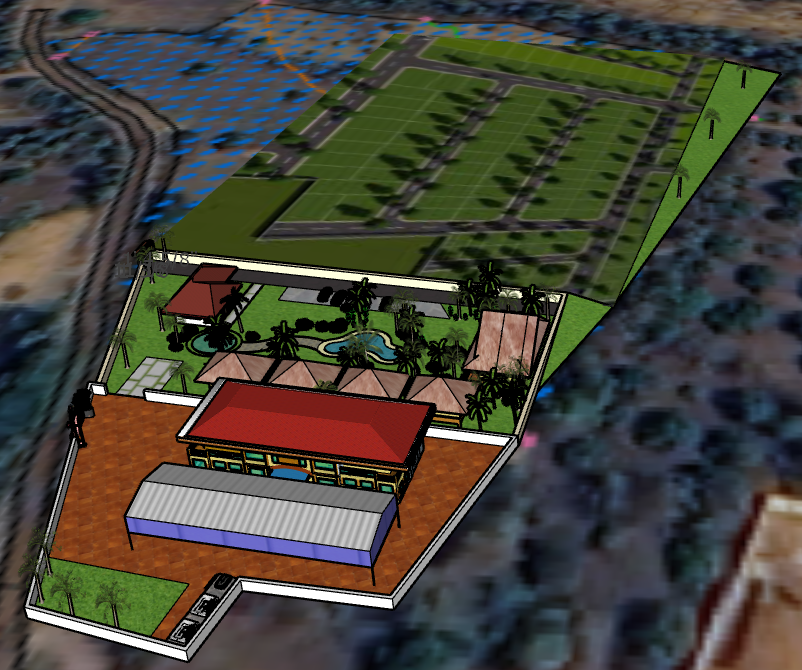 complete layout with FH Resort Layout